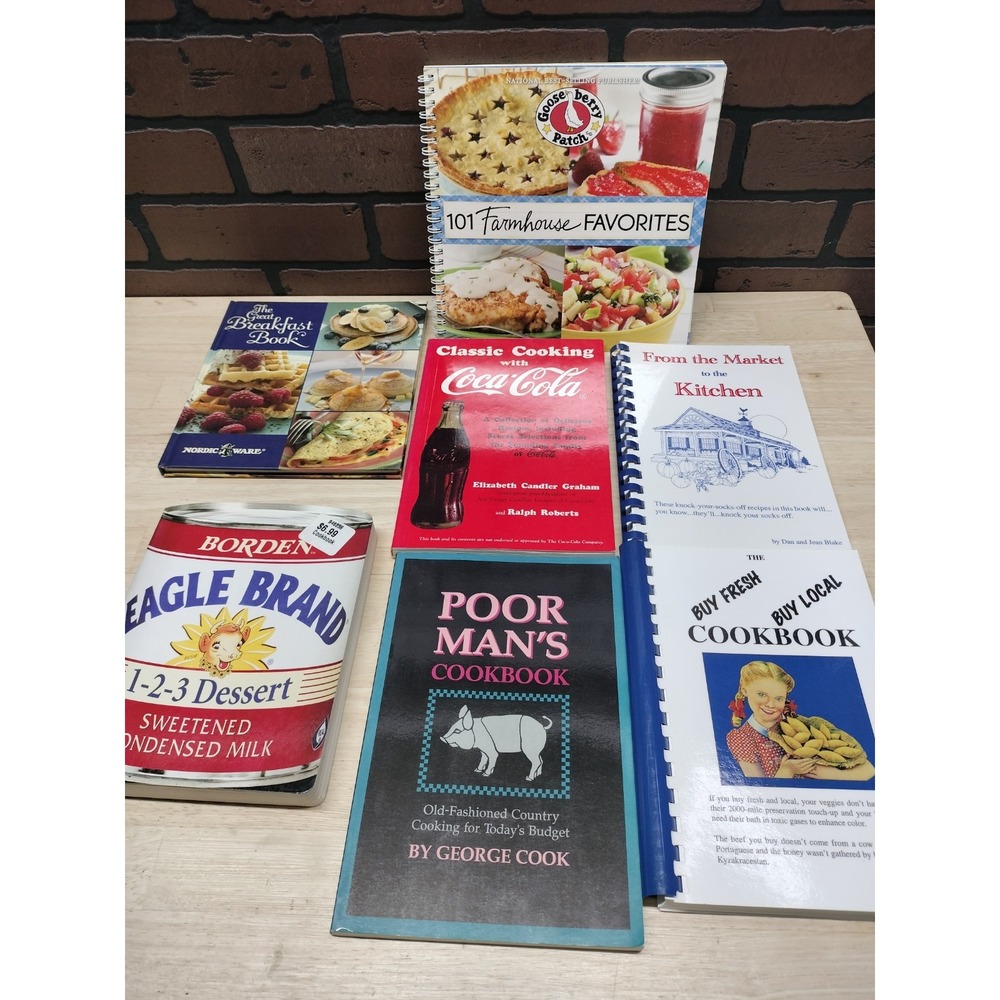 Farmhouse Favorites Coca Cola Poor Man's Cookbook Market to Kitchen Breakfast